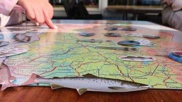 Ahti oli suopeana Rovaniemen koululaisille Valtakunnallisena kalastuspäivänä