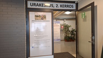 Olemme muuttaneet kerrosta alemmaksi